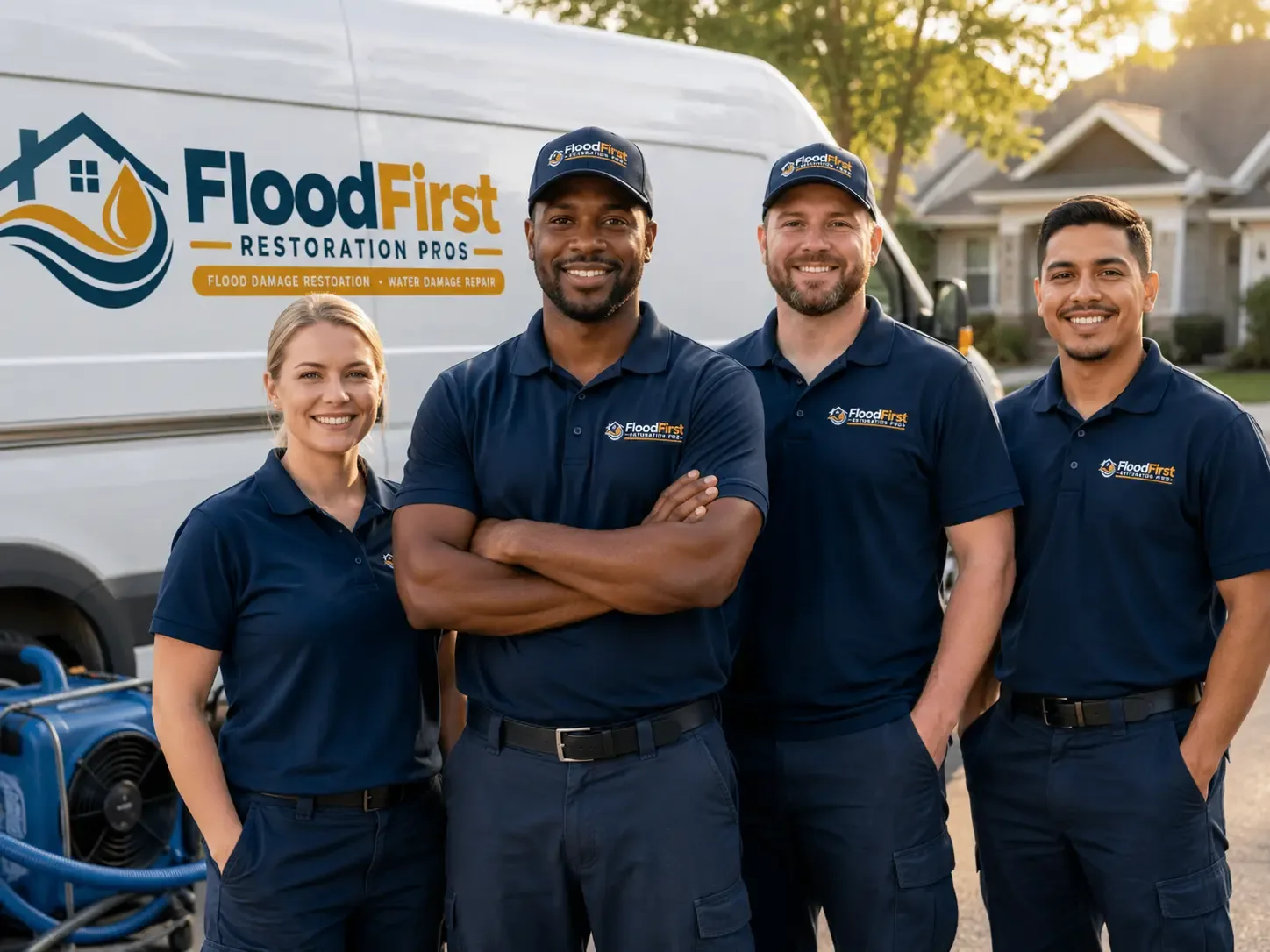 Flood Damage Restoration company in Eielson Afb, AK
